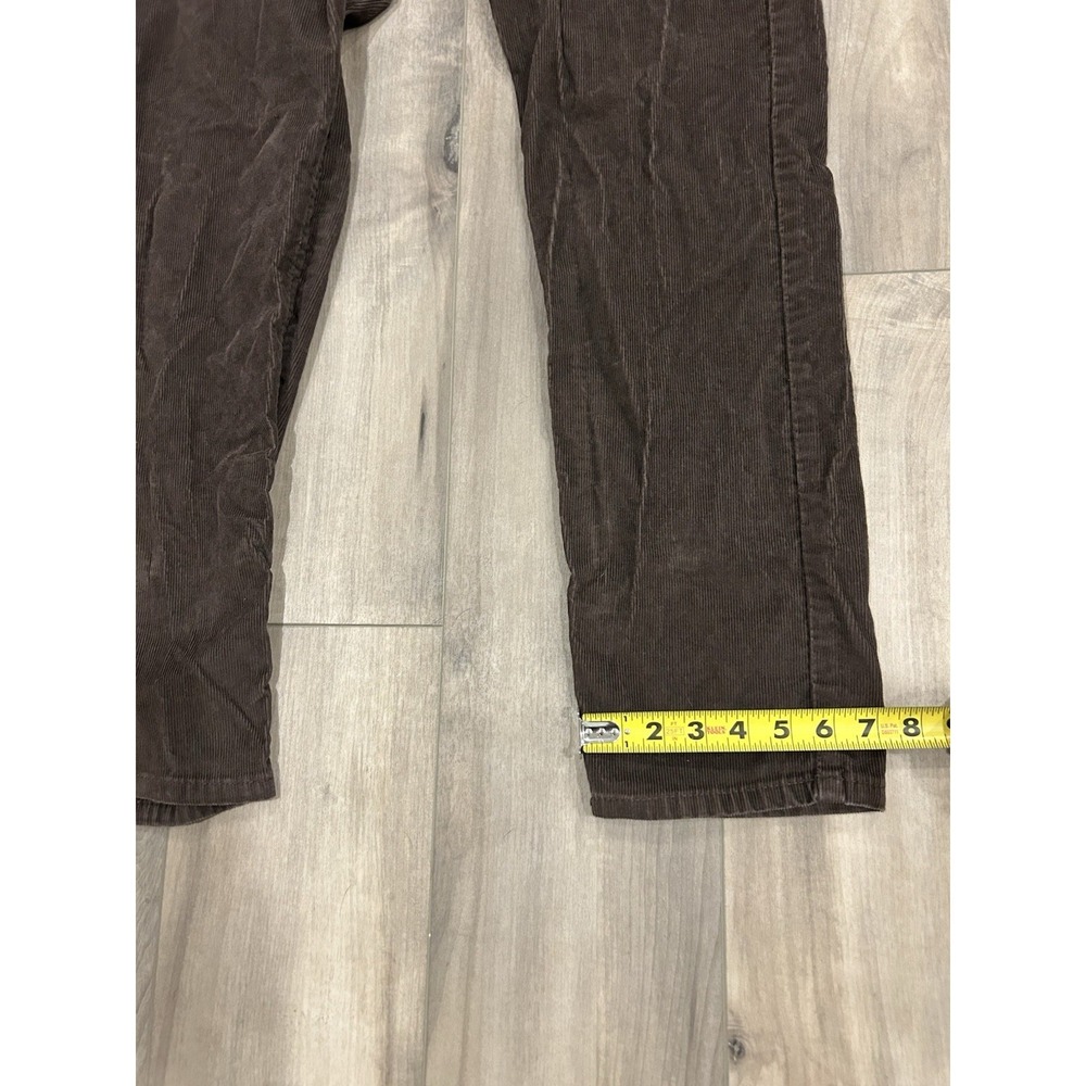 Levis Pants Mens 36x30 Brown 511 Slim Corduroy Stretch Preppy Taper - Picture 8 of 11